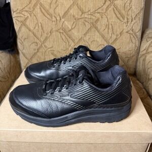 Brooks Addiction Walker 2 Walking Shoes Women's Size 10 2A Narrow Black
